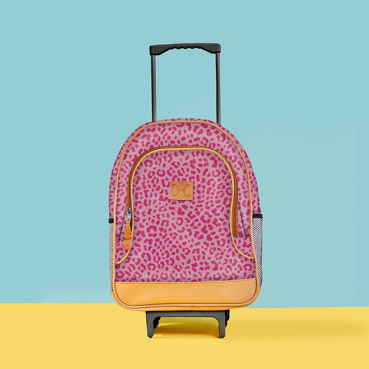 Kids Wheelie Backpack Black Handle