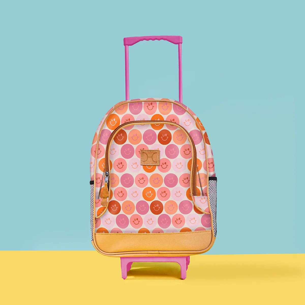 Kids Wheelie Backpack Black Handle