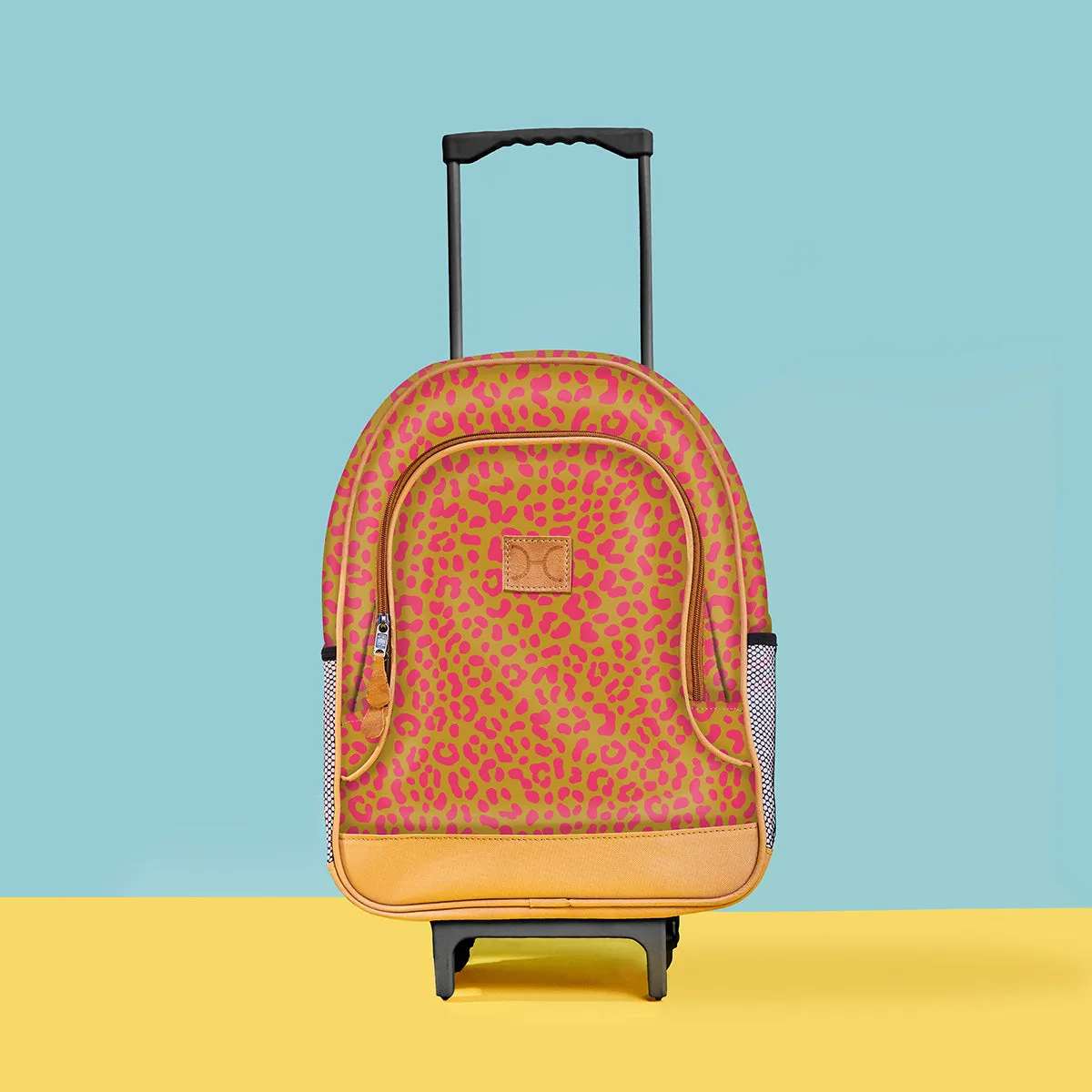 Kids Wheelie Backpack Black Handle