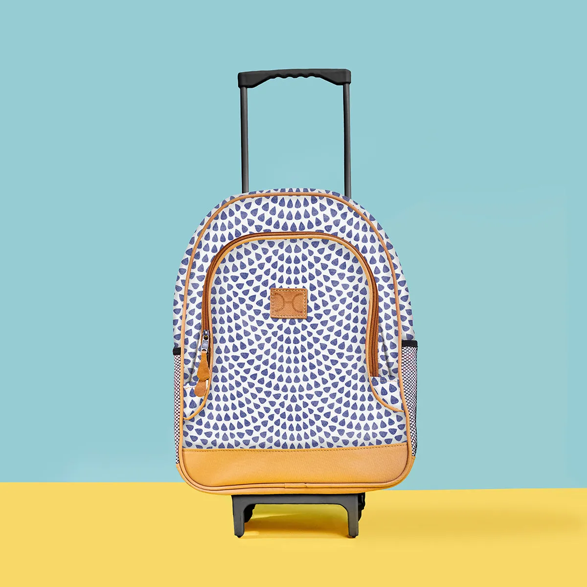 Kids Wheelie Backpack Black Handle