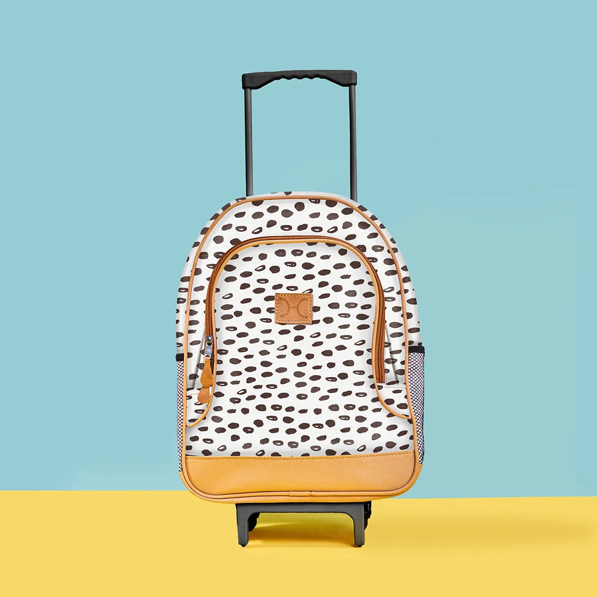 Kids Wheelie Backpack Black Handle