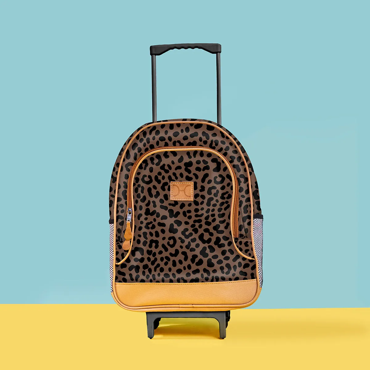 Kids Wheelie Backpack Black Handle