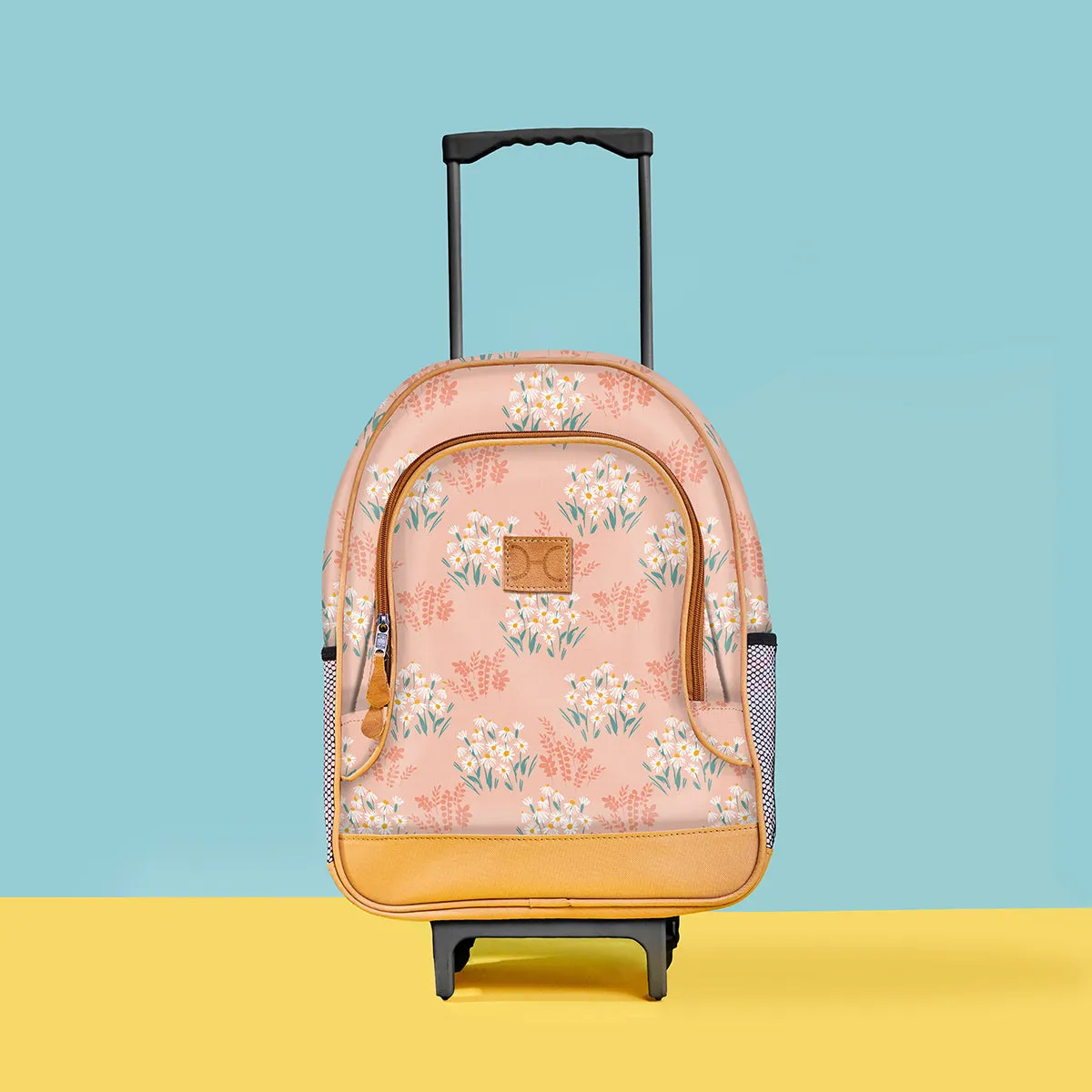 Kids Wheelie Backpack Black Handle