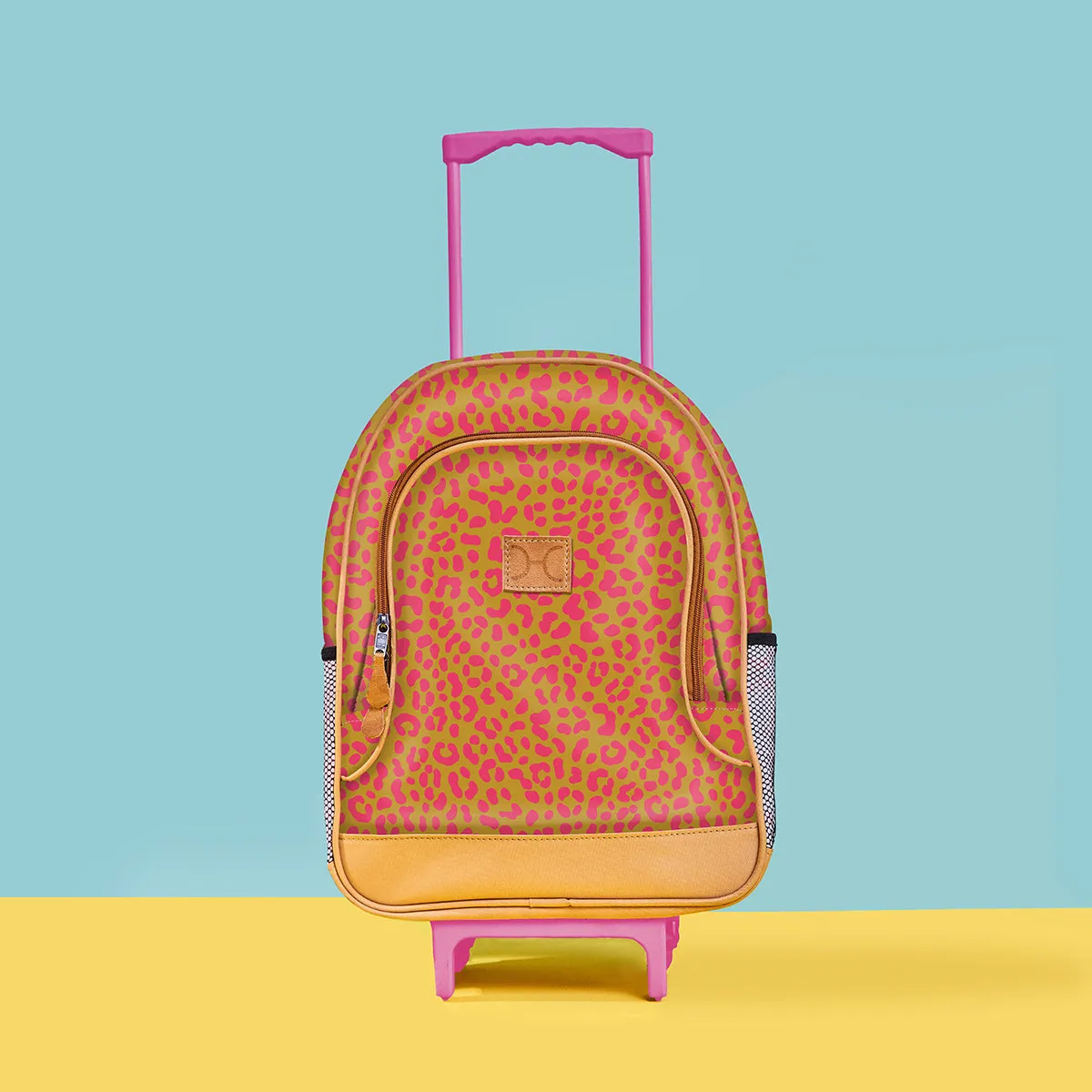Kids Wheelie Backpack Black Handle