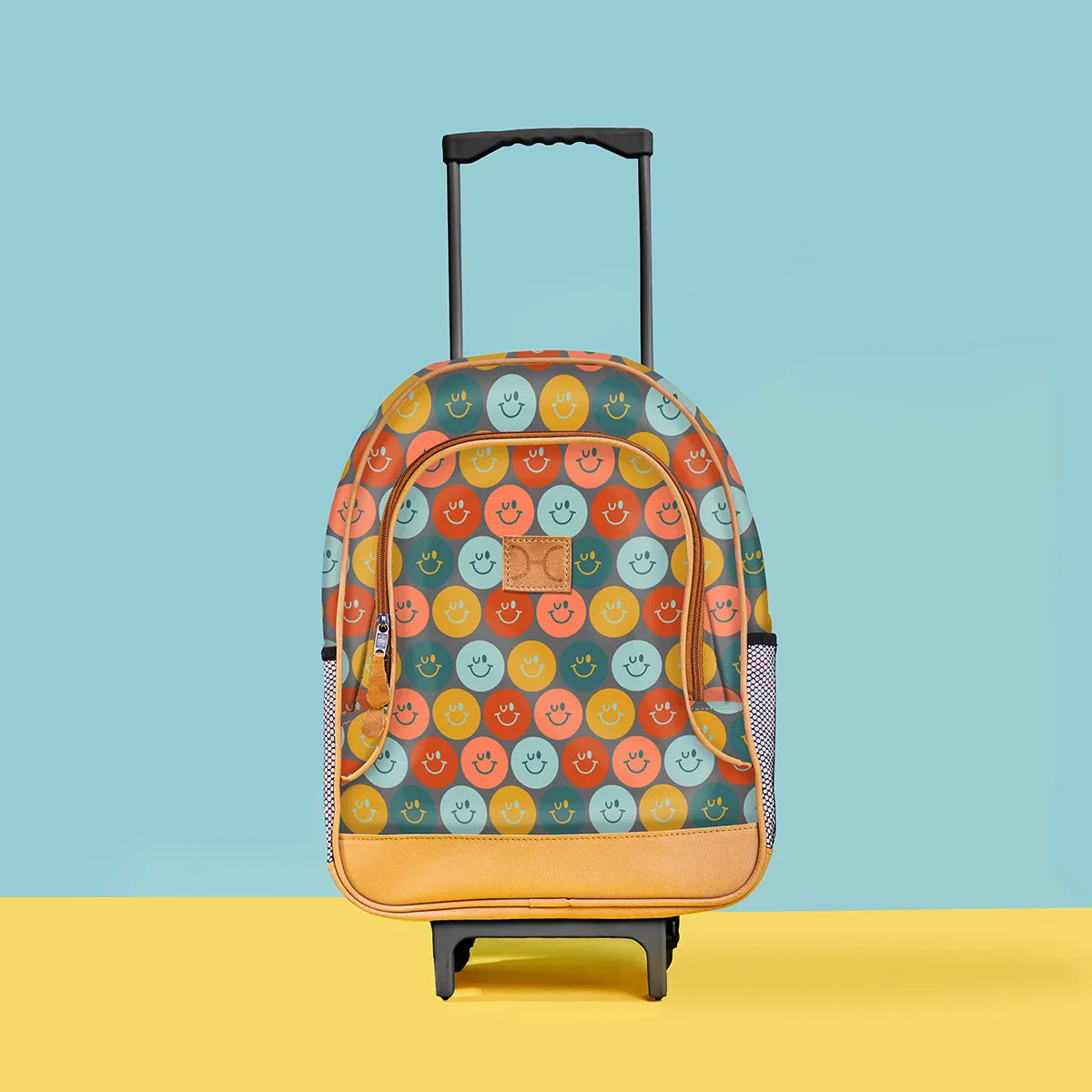 Kids Wheelie Backpack Black Handle