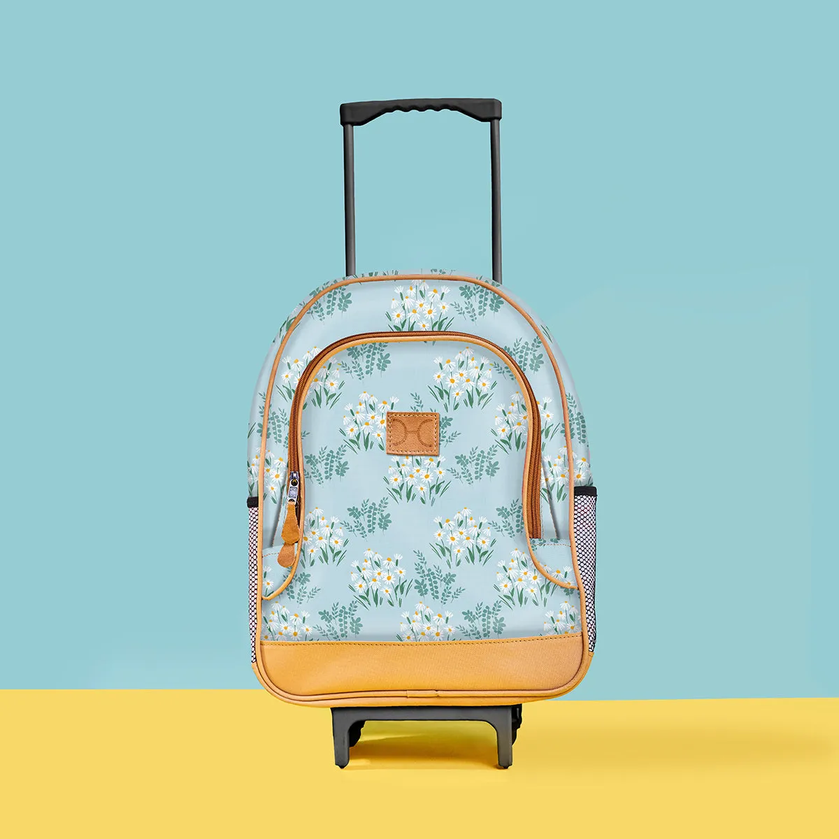 Kids Wheelie Backpack Black Handle