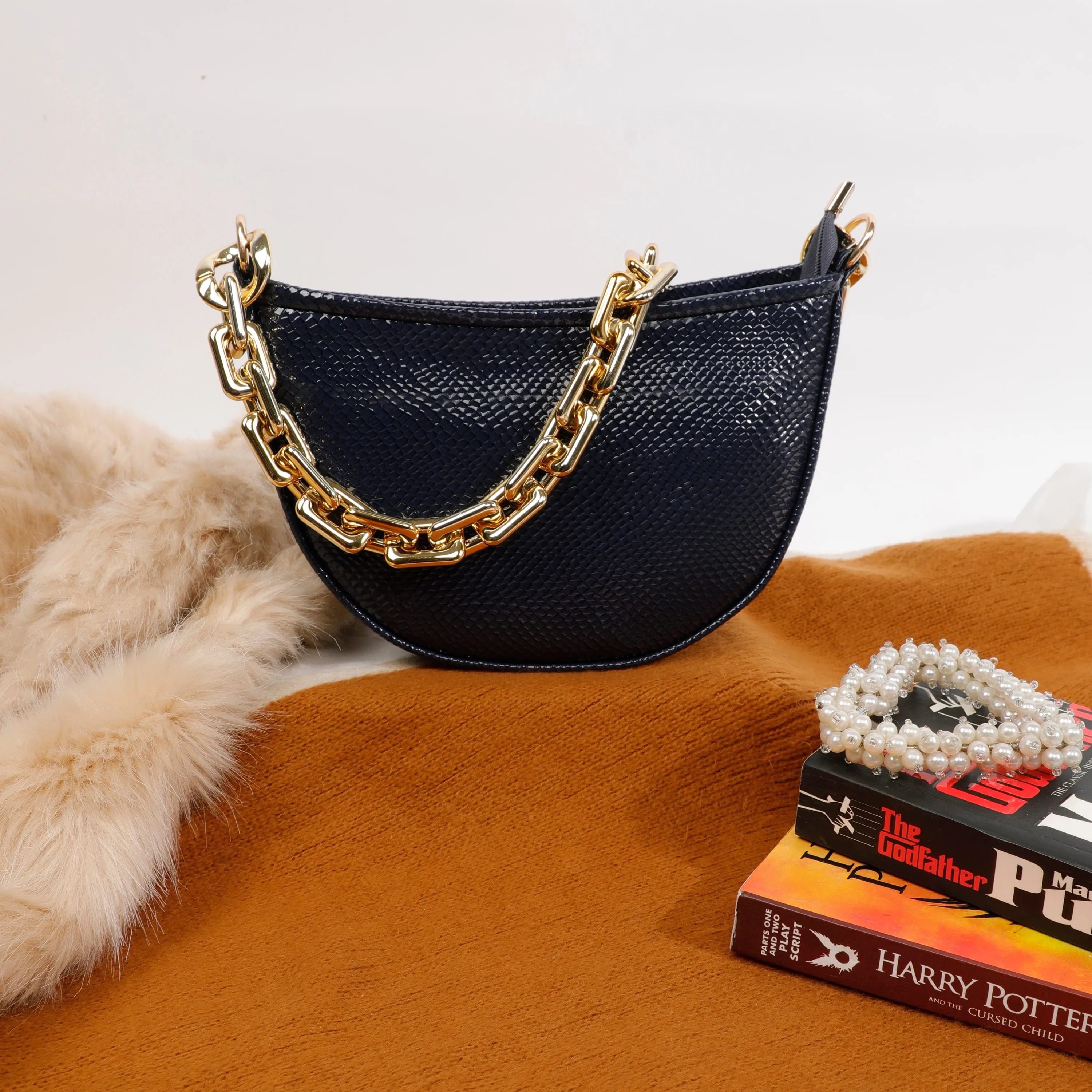 Latest Snake Pattern Shoulder Bag