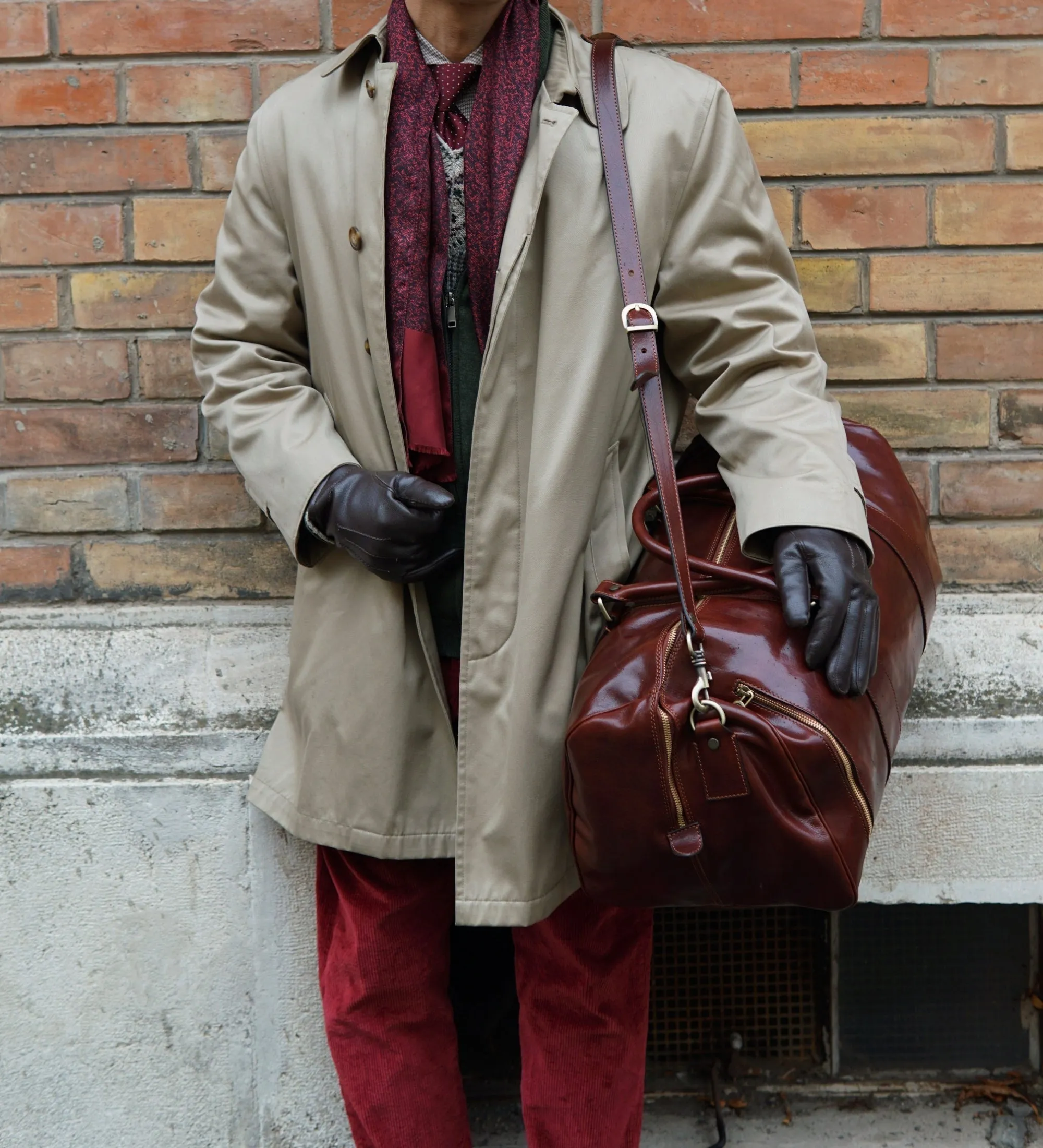 Leather Duffel Bag - Wise Children