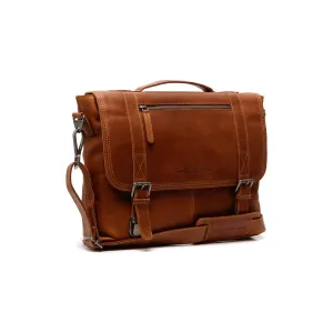 Leather Laptop Bag - The Chesterfield Brand Veneto Cognac