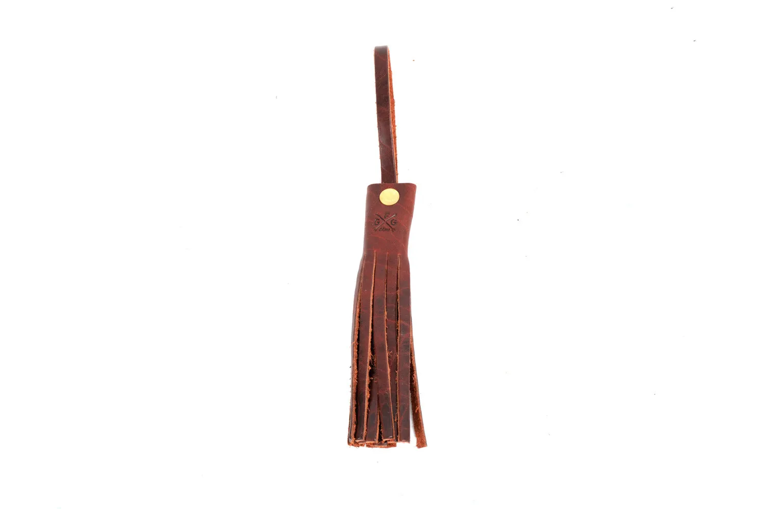 LEATHER TASSEL BAG CHARM