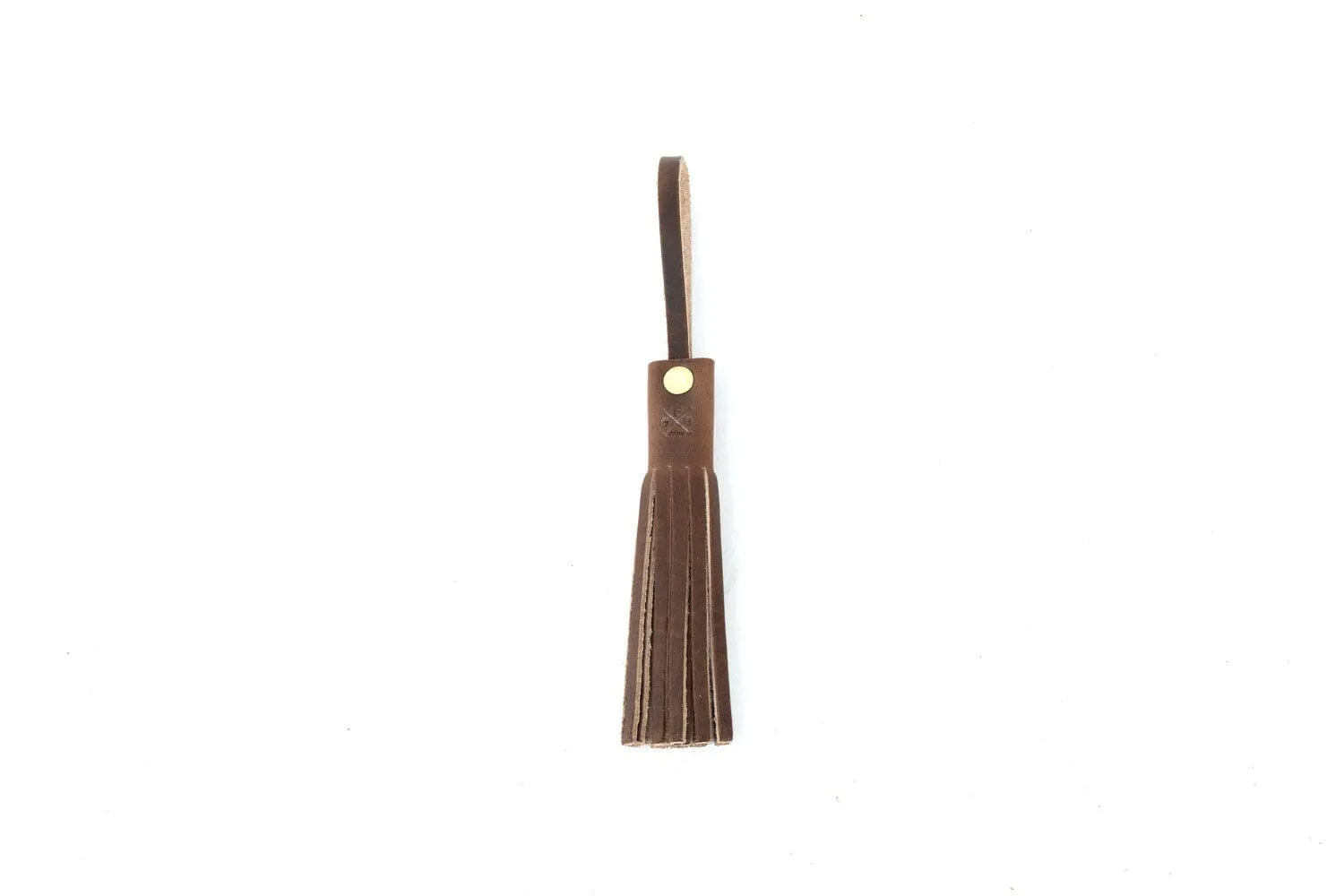 LEATHER TASSEL BAG CHARM