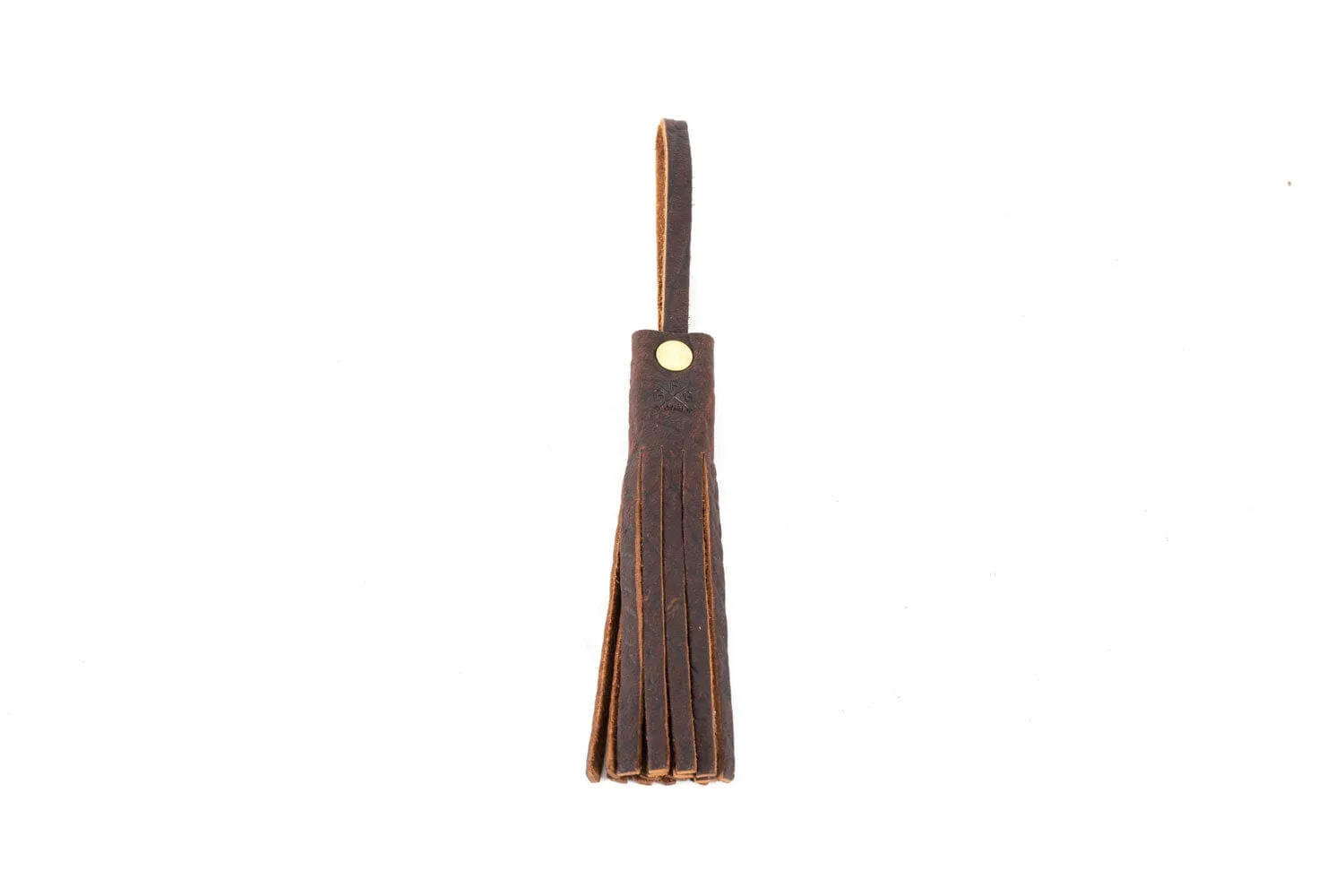 LEATHER TASSEL BAG CHARM