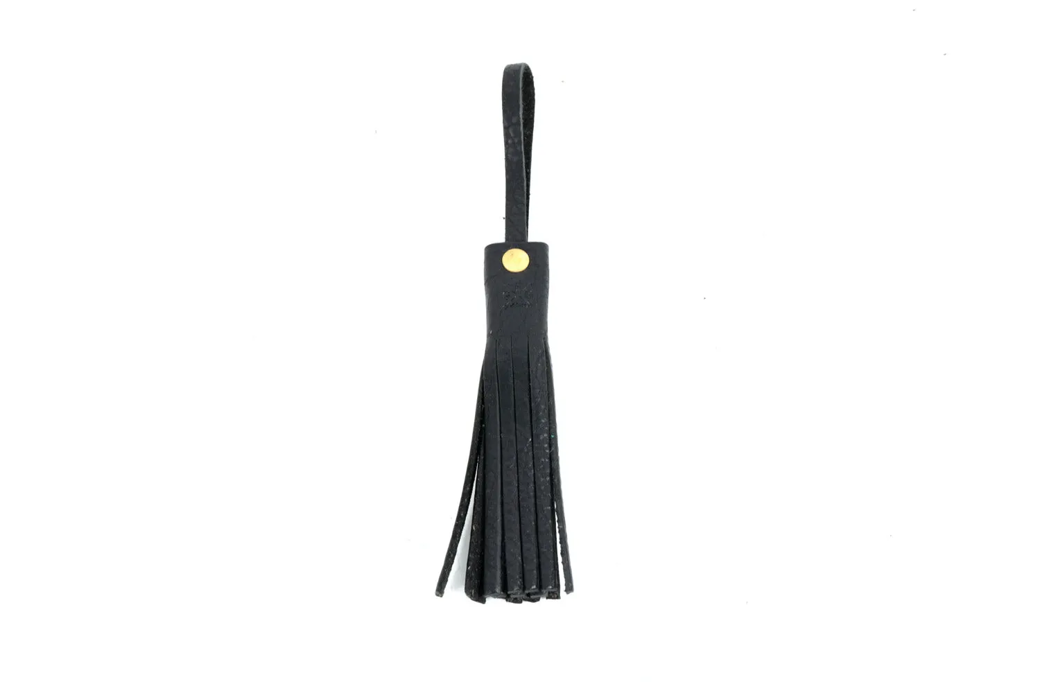 LEATHER TASSEL BAG CHARM