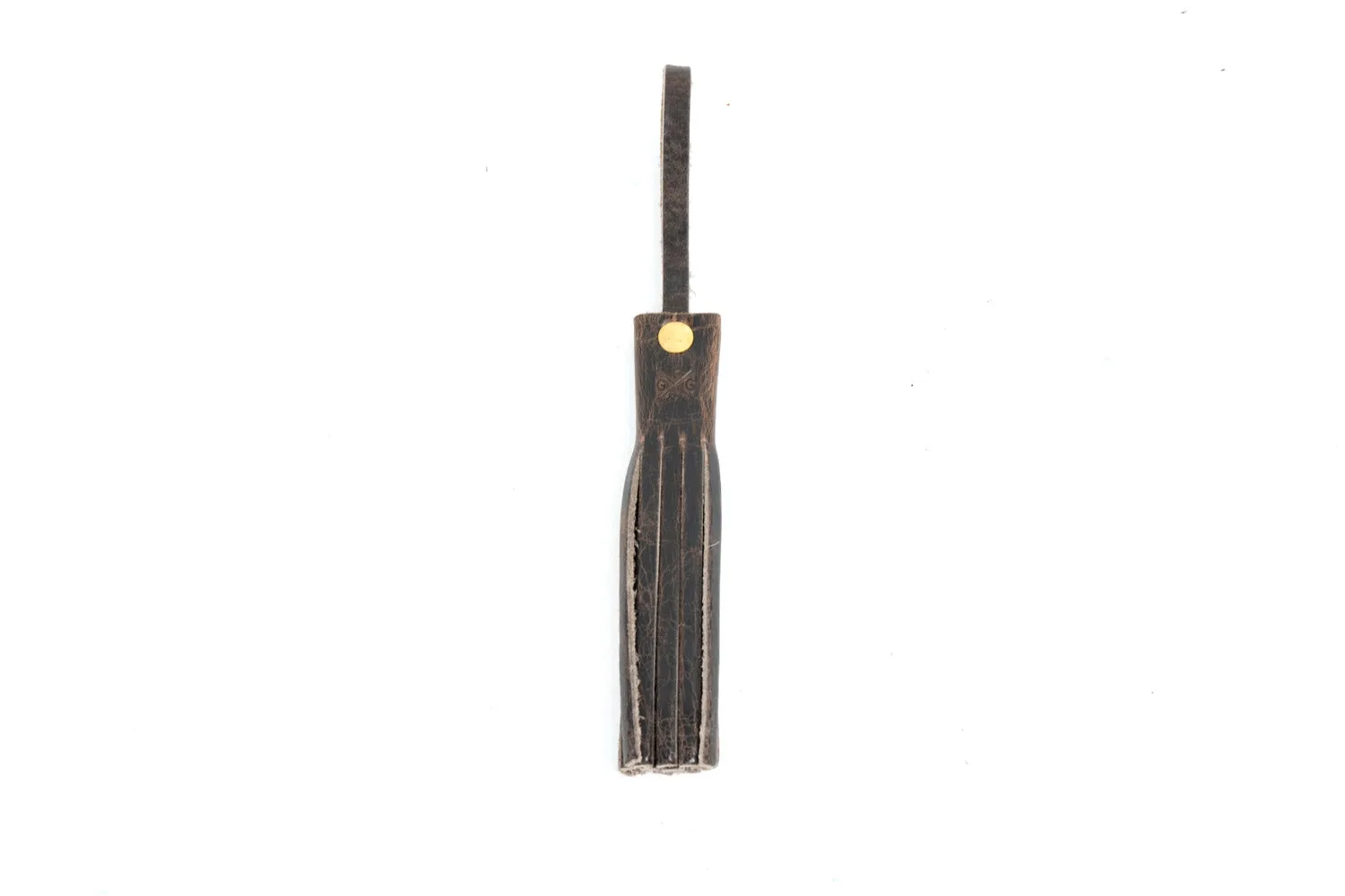 LEATHER TASSEL BAG CHARM