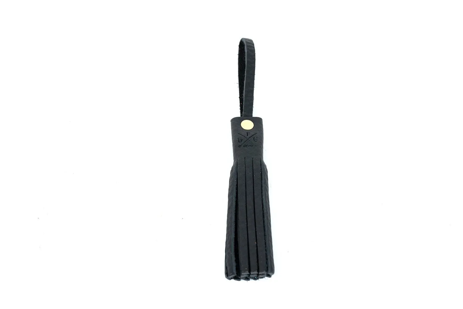 LEATHER TASSEL BAG CHARM