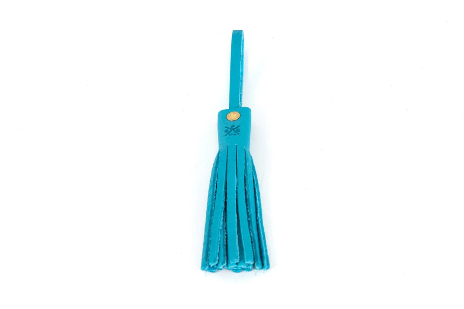 LEATHER TASSEL BAG CHARM