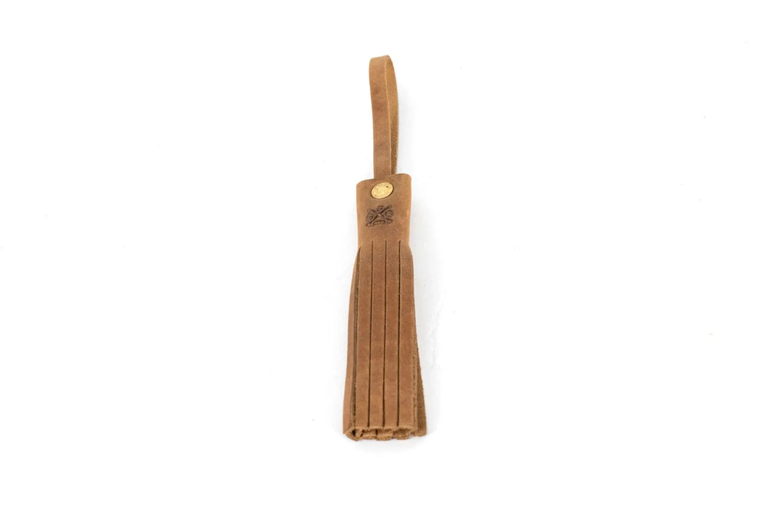 LEATHER TASSEL BAG CHARM