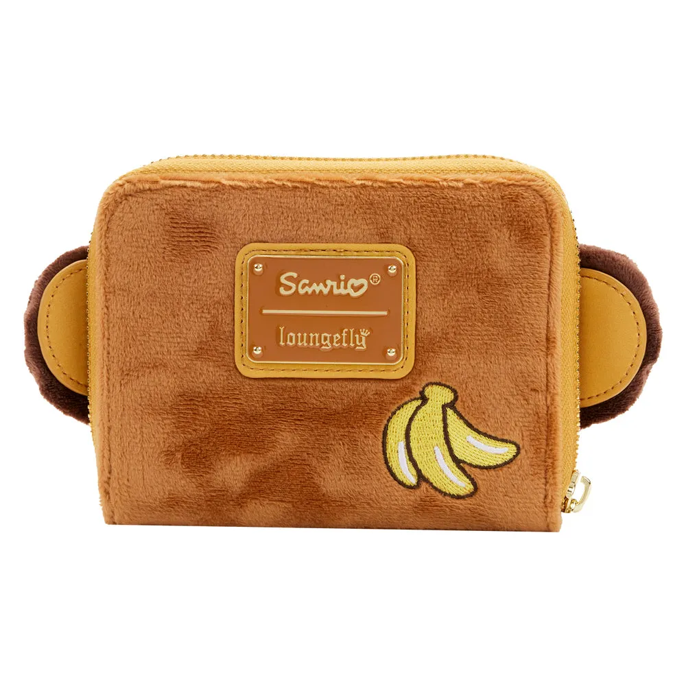LF Sanrio Monkichi Cosplay Zip Around Wallet
