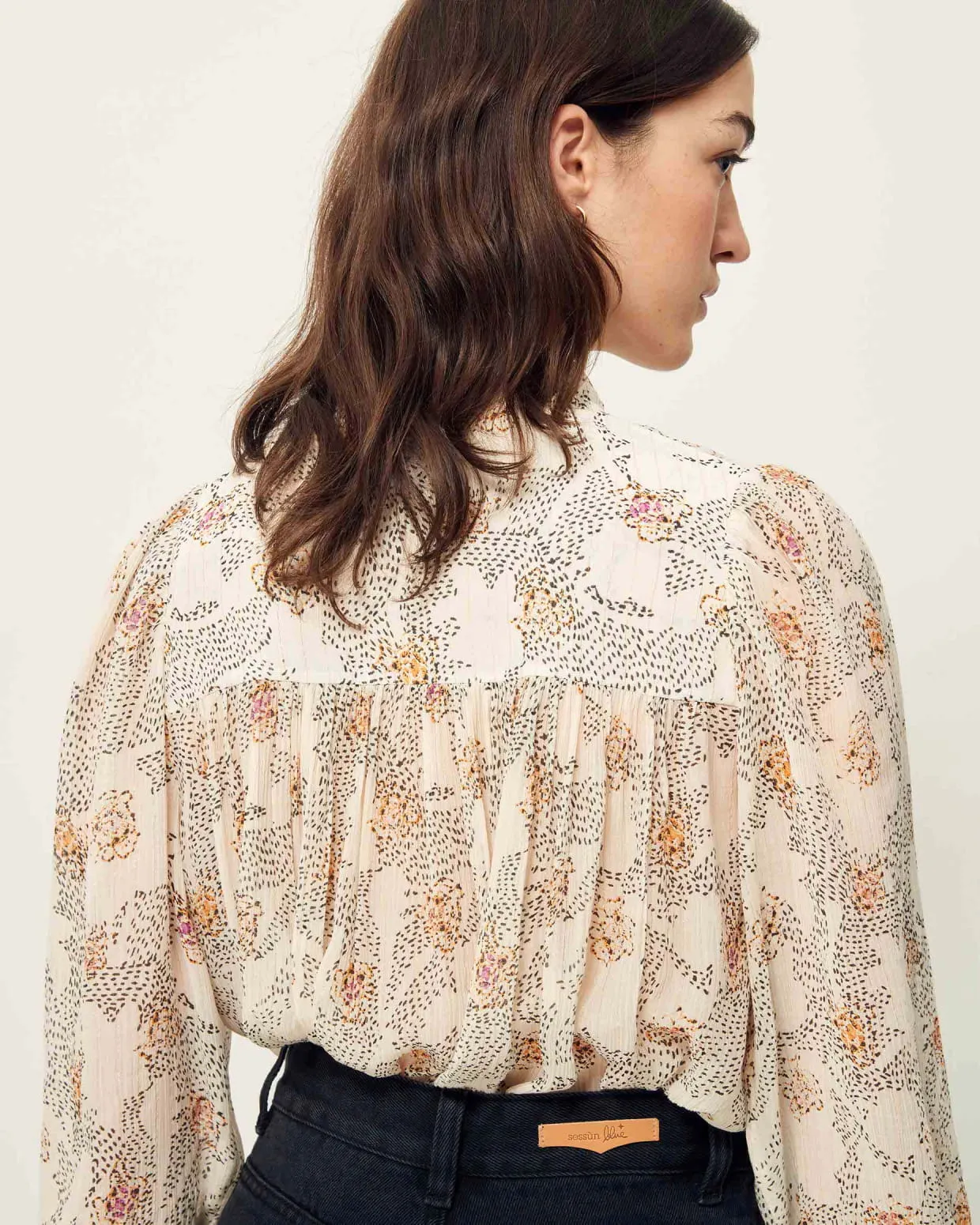 Lylee Blouse in White Song