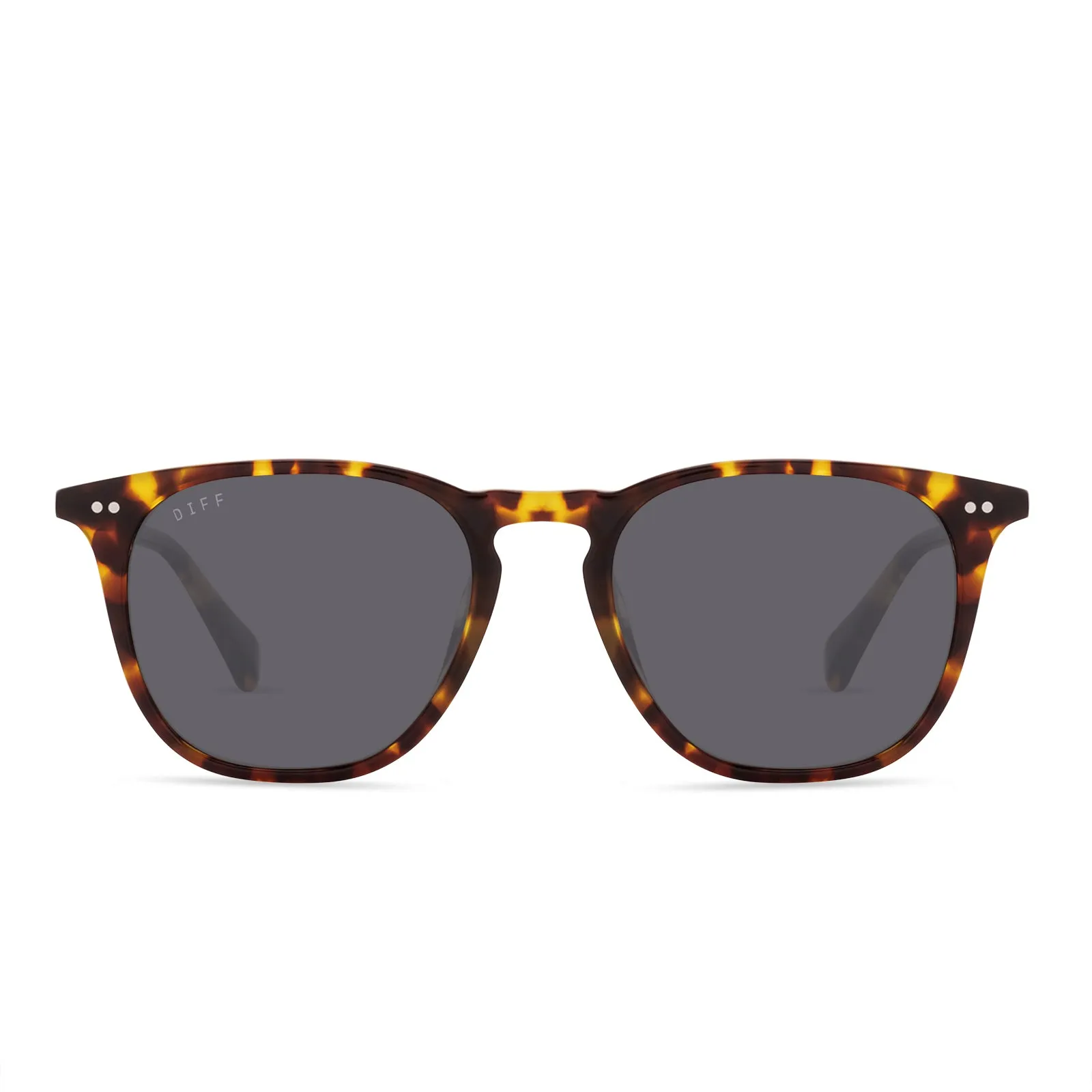 MAXWELL XL - AMBER TORTOISE   GREY POLARIZED SUNGLASSES