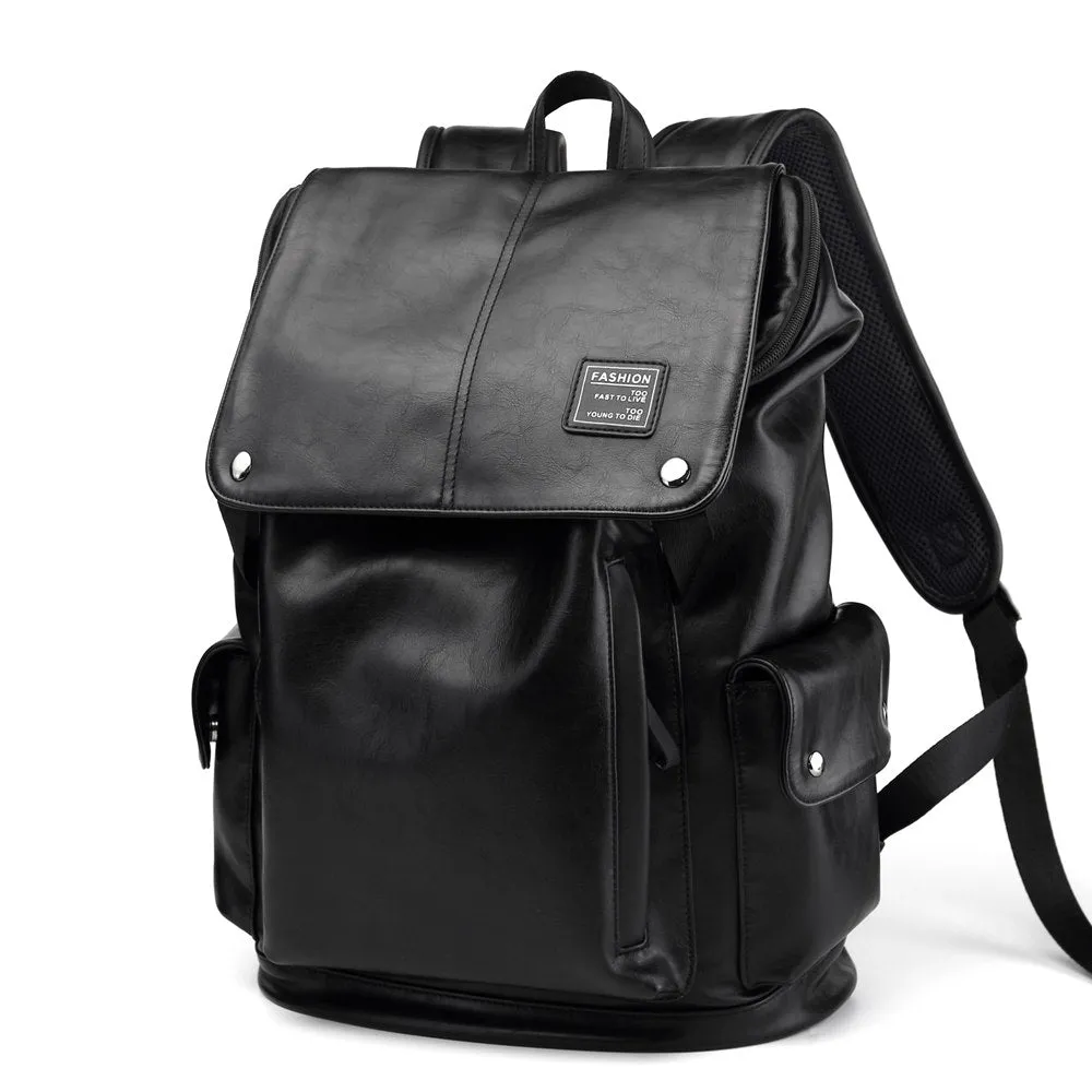 Men's Leather Waterproof Travel Bag
