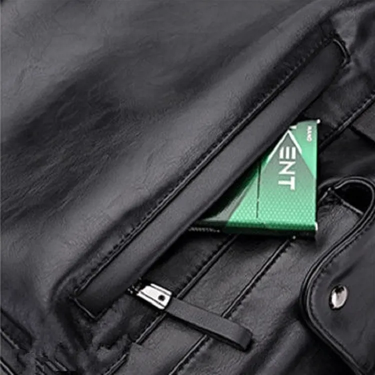 Men's Leather Waterproof Travel Bag