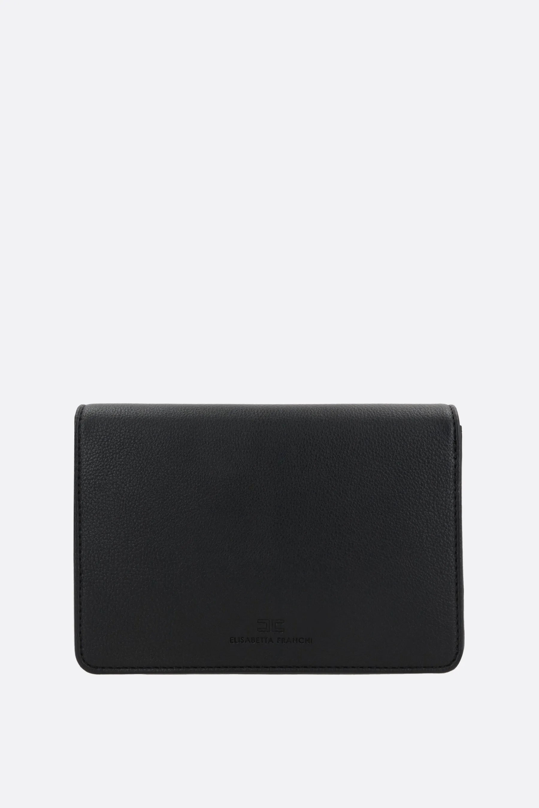 Mini Grommet Chain Leather Shoulder Bag