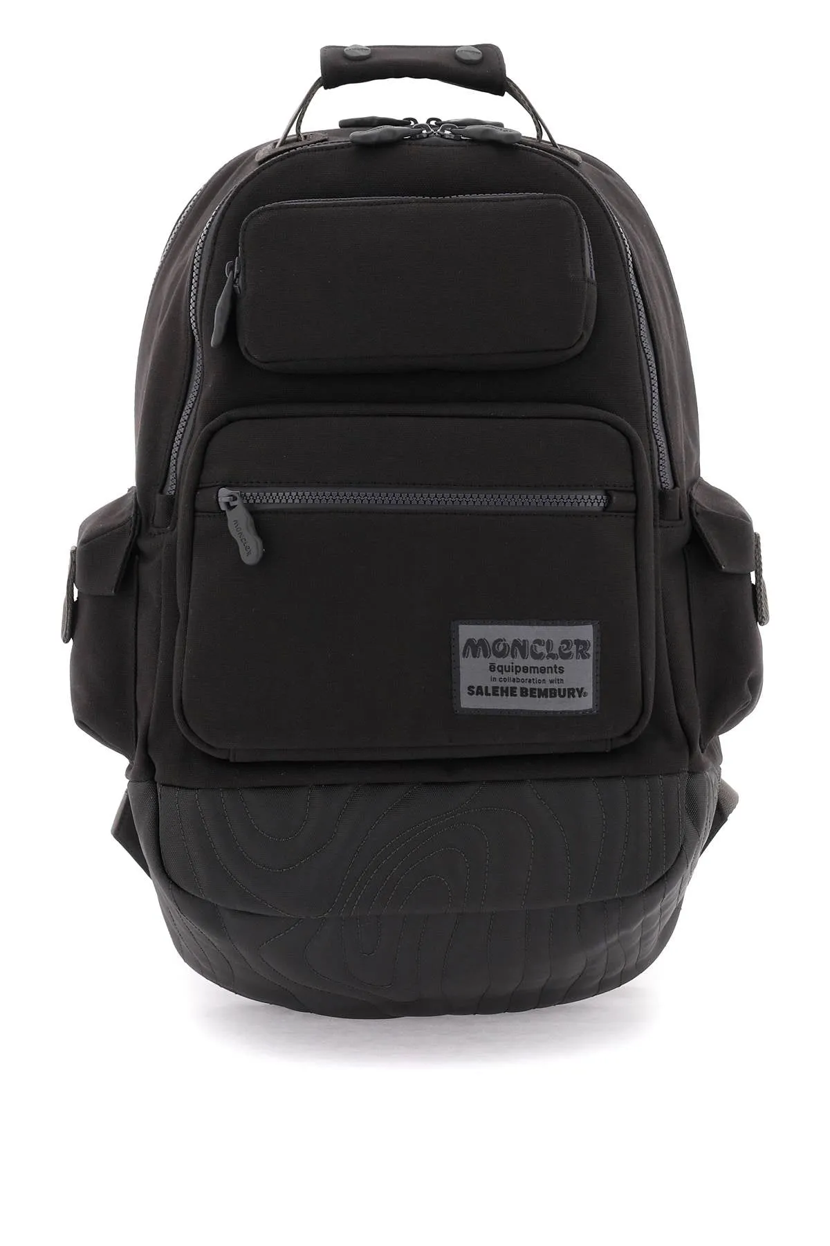 Moncler x salehe bembury canvas & nylon backpack