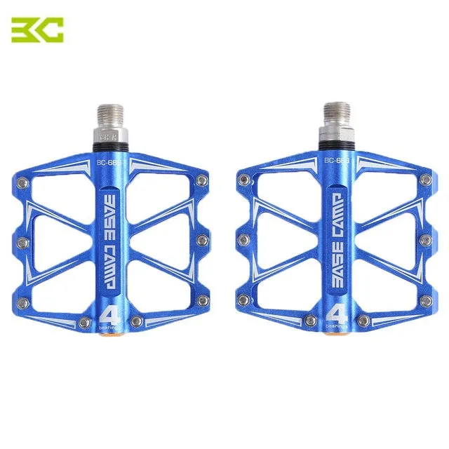 Mountain Road Bike Bicycle Aluminum Alloy Pedals Flat Platform Pedal