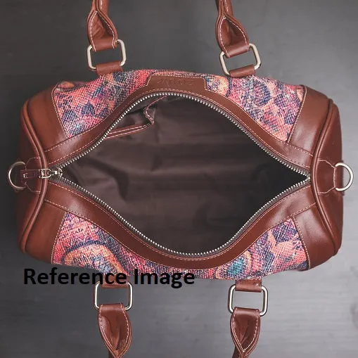 Mughal Garden Print- Handbag & Chain Wallet Combo