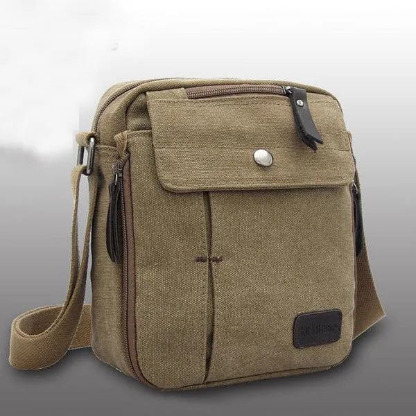 Multifunctional Waterproof Canvas Crossbody Bag