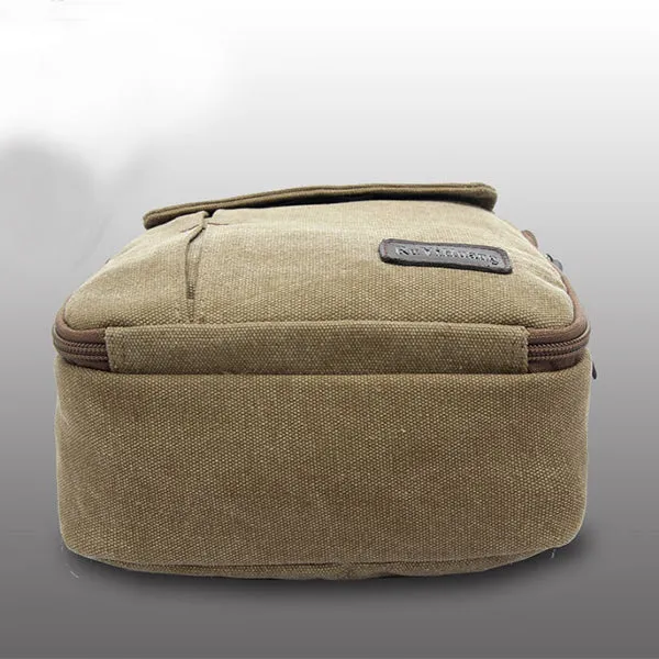 Multifunctional Waterproof Canvas Crossbody Bag