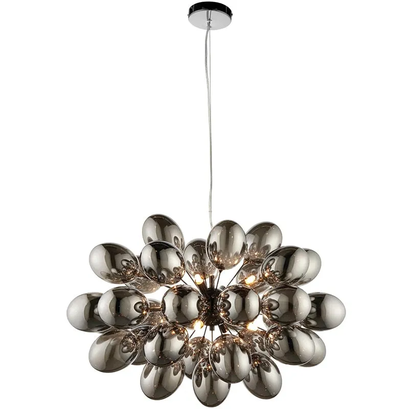 Nordic post-modern grape shaped glass chandelier luxury home decoration lighting living room chandelier model house chandelier