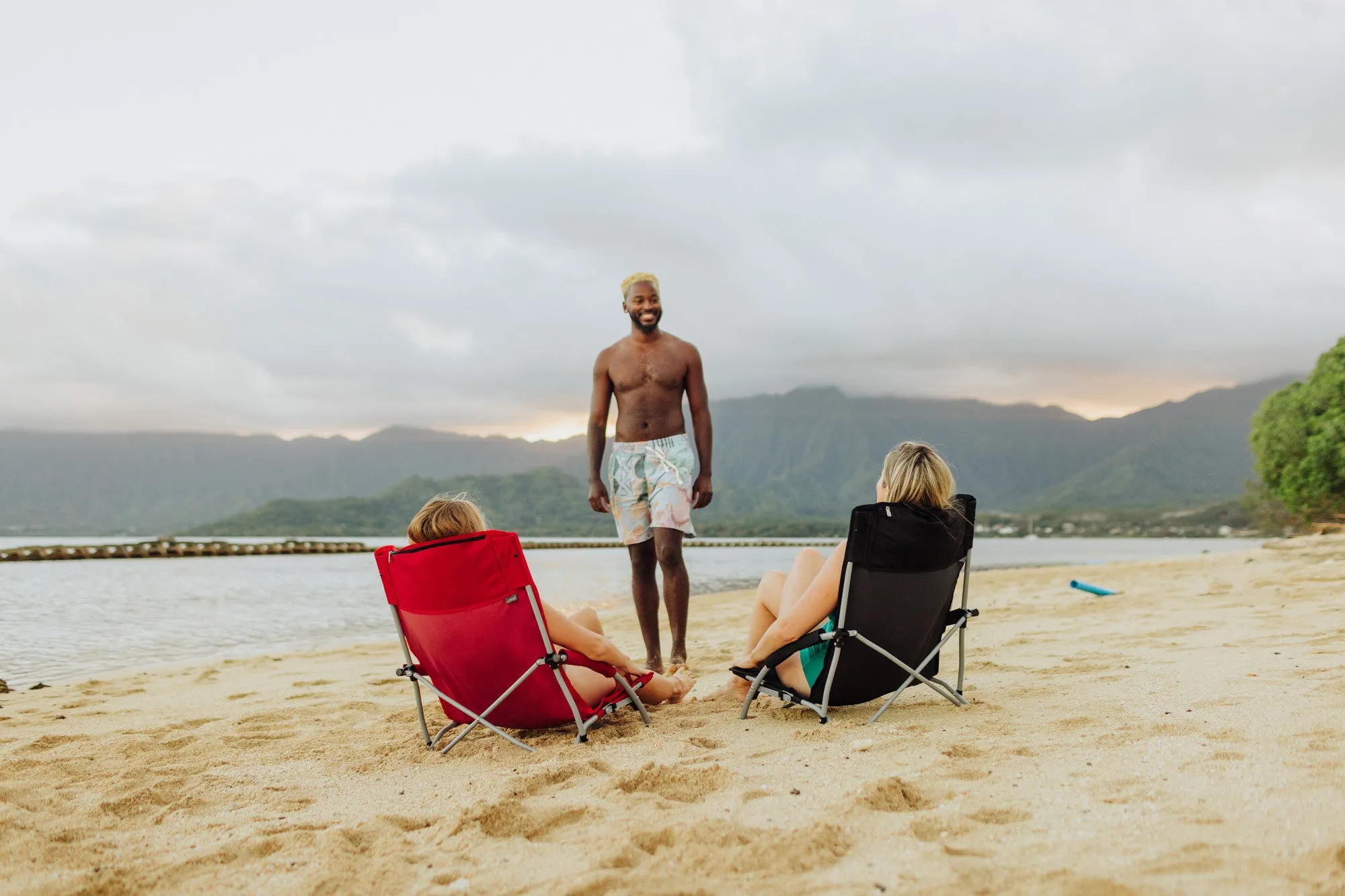 Ohio State Buckeyes - Tranquility Beach Chair with Carry Bag