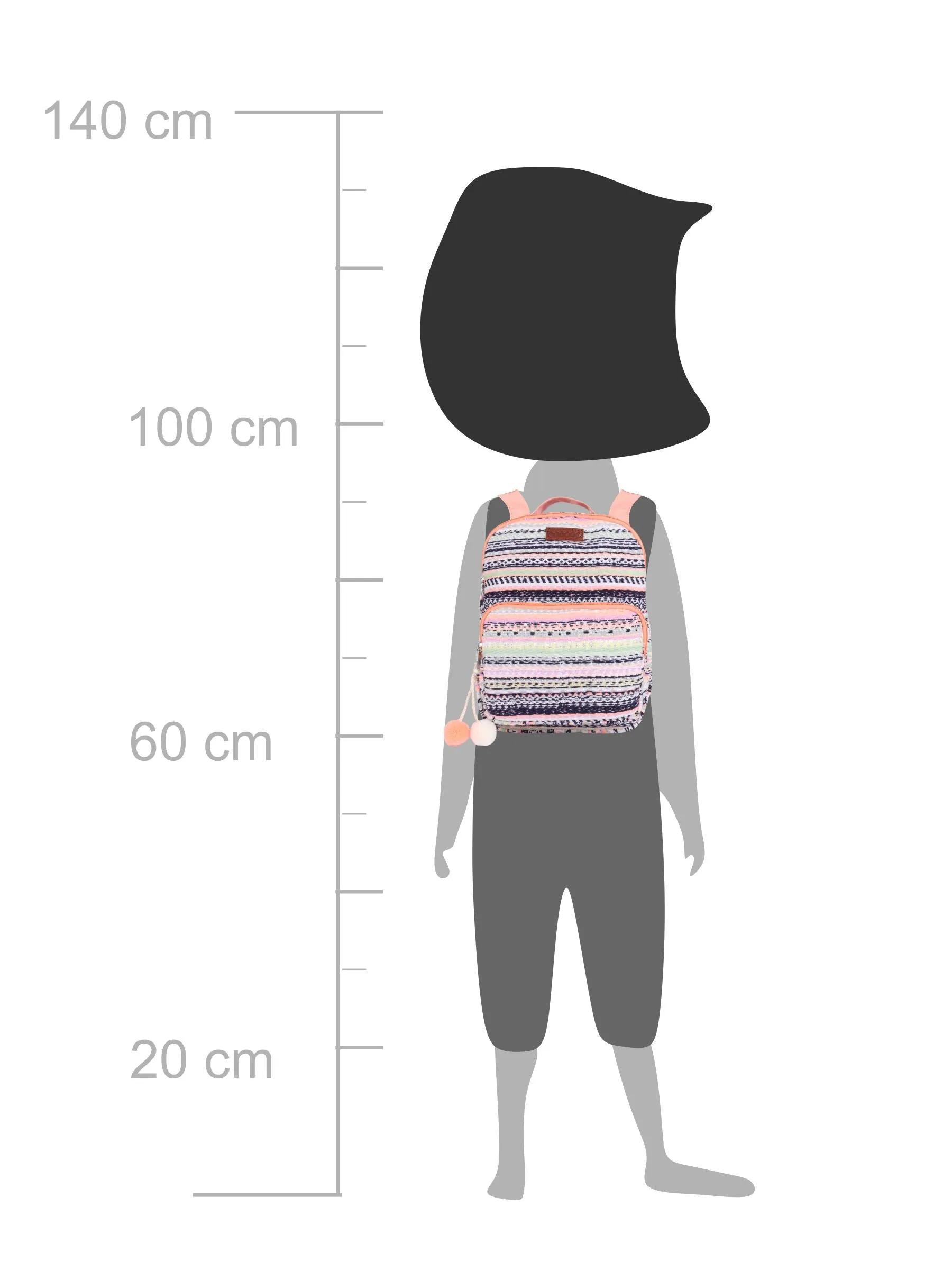 Orange  Womens / Kids Backpack Small Size