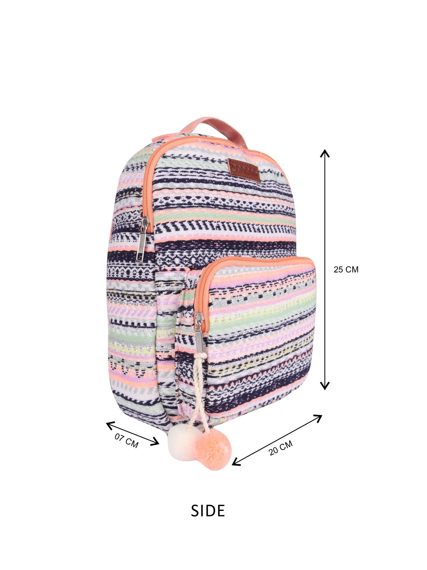 Orange  Womens / Kids Backpack Small Size