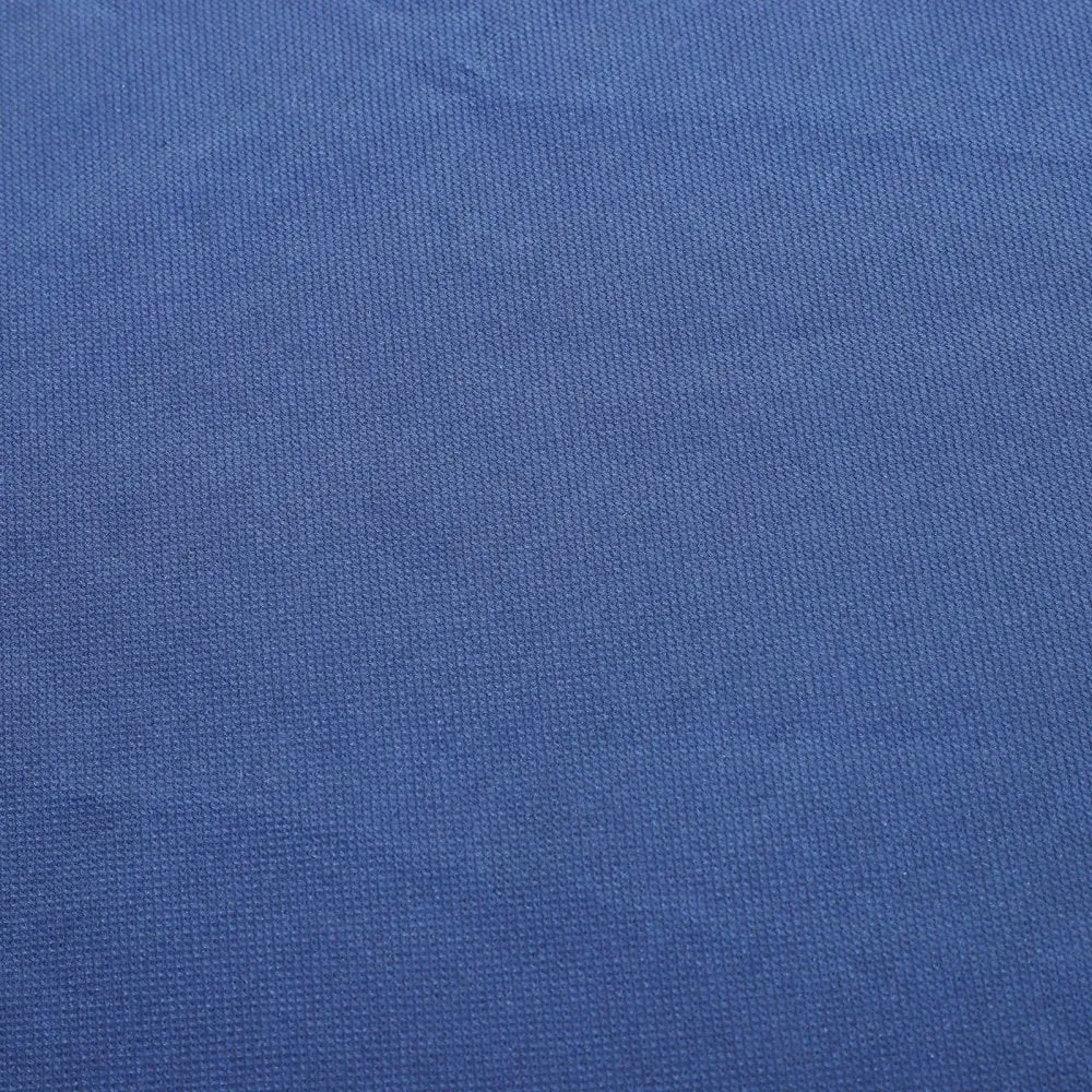Outsunny Oxford Cloth Folding Single Camping Bed Lounger Blue