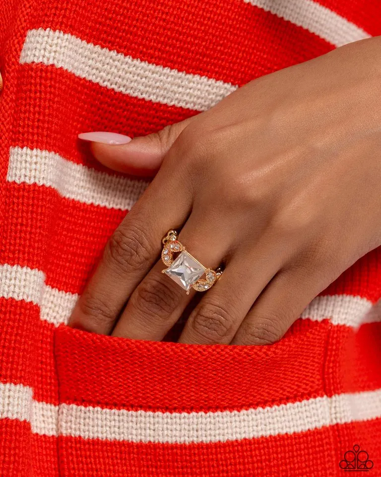 Paparazzi Ring ~ Deluxe Drama - Gold