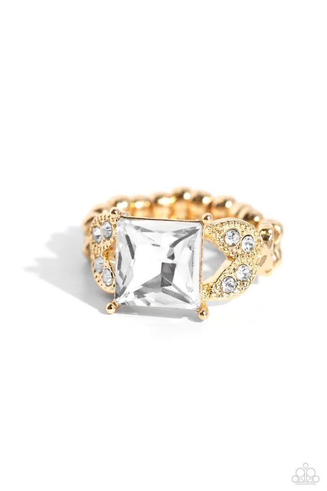 Paparazzi Ring ~ Deluxe Drama - Gold