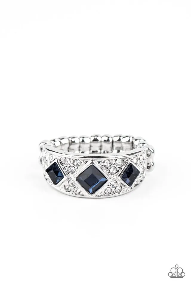 Paparazzi Ring ~ New Age Nouveau - Blue