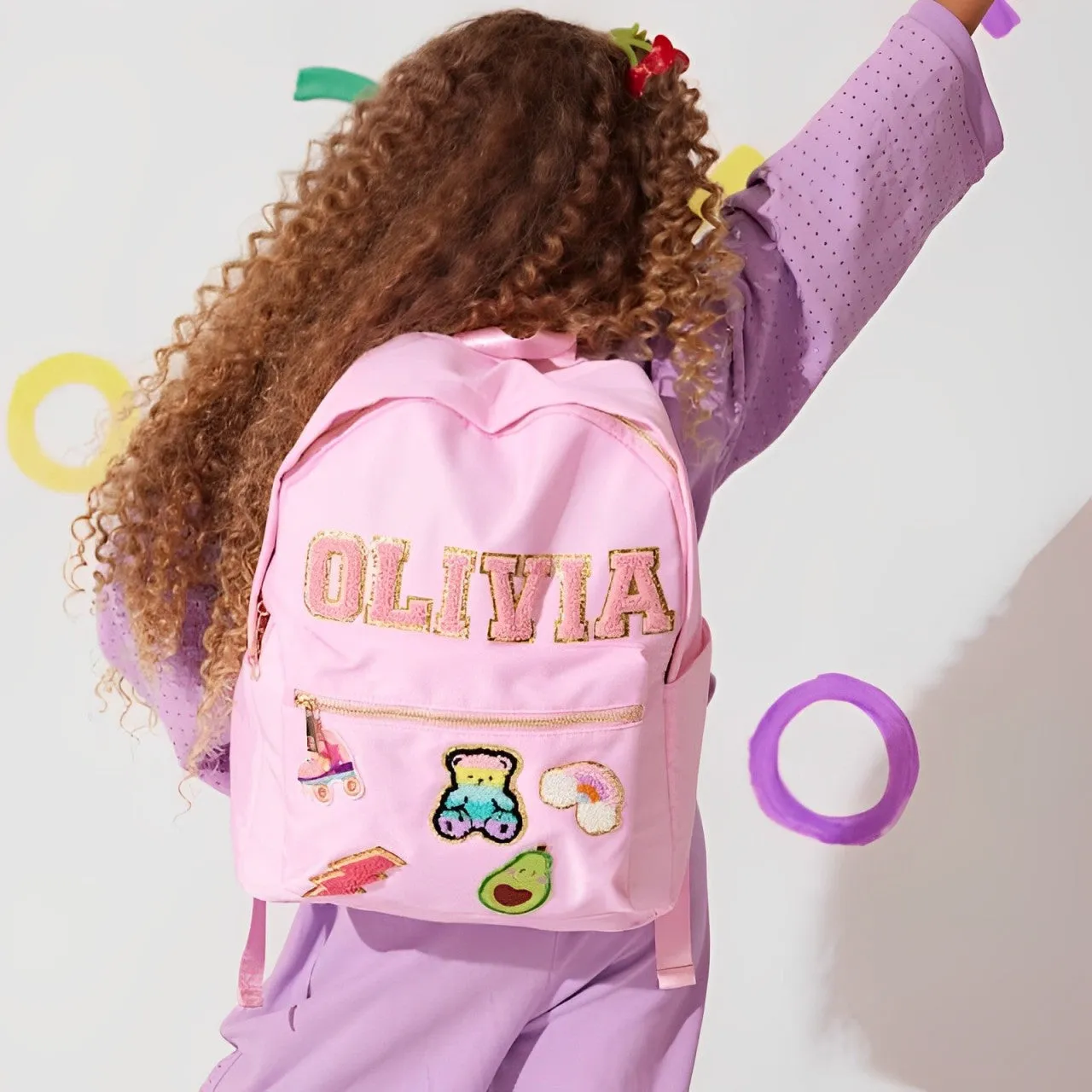 Personalised Kids Patch Backpack