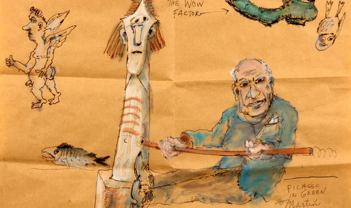 Picasso in Green