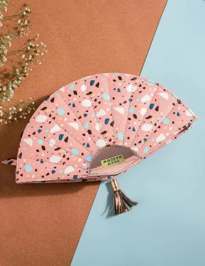 Pink & Rosegold Cookie Multi Print Fan Bag | Modern Myth