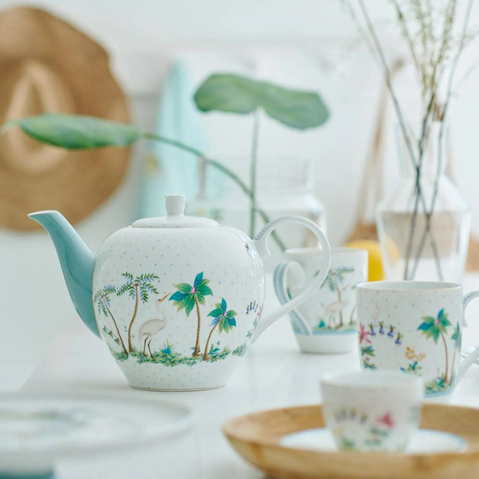 Pip Studio Jolie Dots Set of 2 Mugs - White & Gold