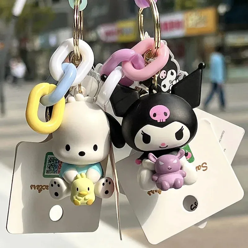 Pocha and Kuro Key Pendant KI403