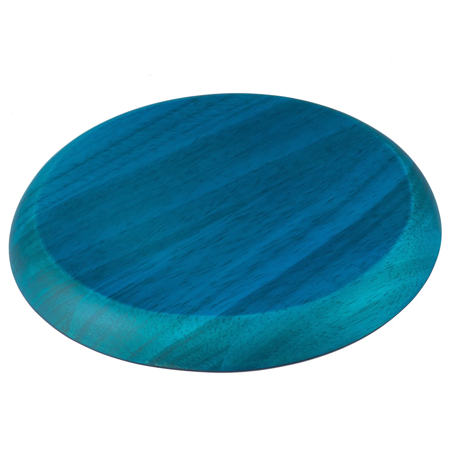 Premium Solid Turquoise Japanese Wooden Plate