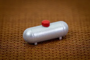 Propane Tank 2.15m / 7' long - HO Scale
