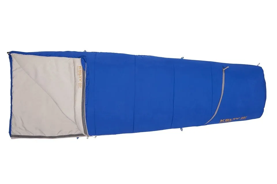 RAMBLER 50 DEG. Sleeping Bag - Kelty - REG RH BLUE