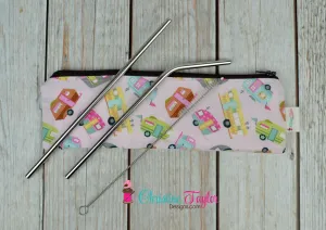 Ready Made Straw Pouch - Camping