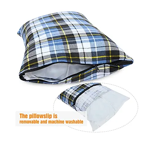 REDCAMP Outdoor Camping Pillow Lightweight, Flannel Travel Pillow